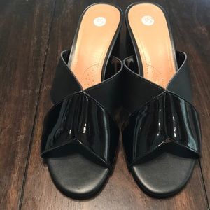 Slip on and go mules!